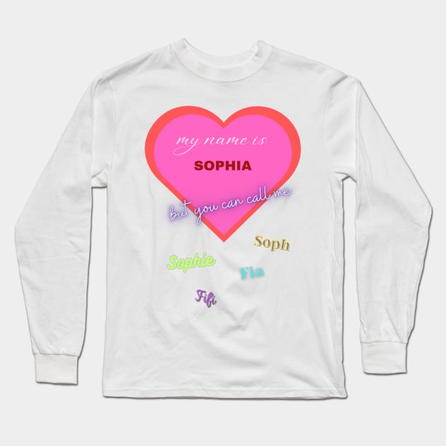 Sophia Long Sleeve T-Shirt by baseCompass